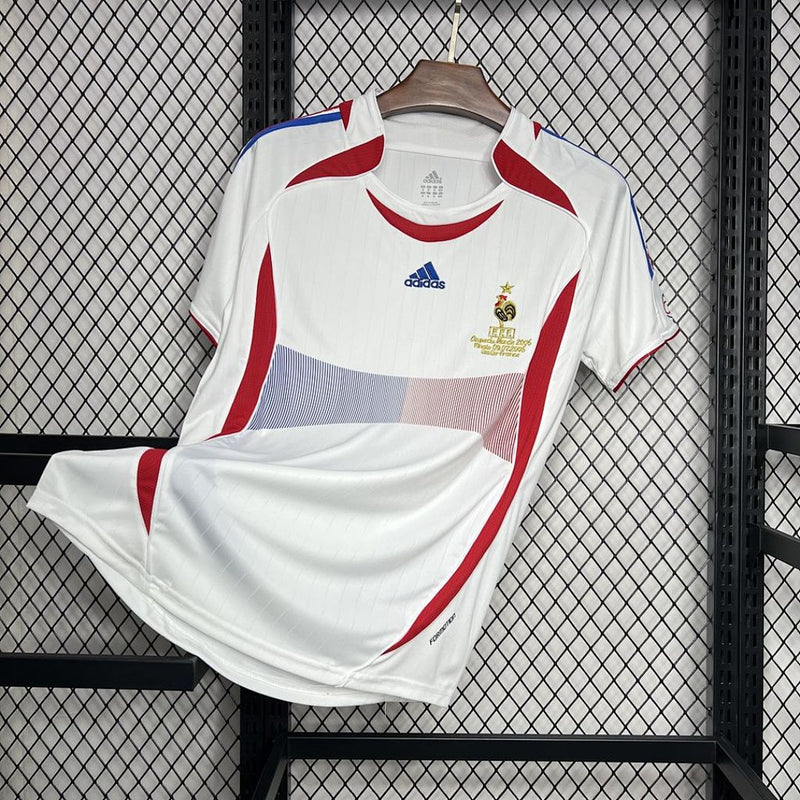 Camisa França 2006  Branca – Versão Retrô