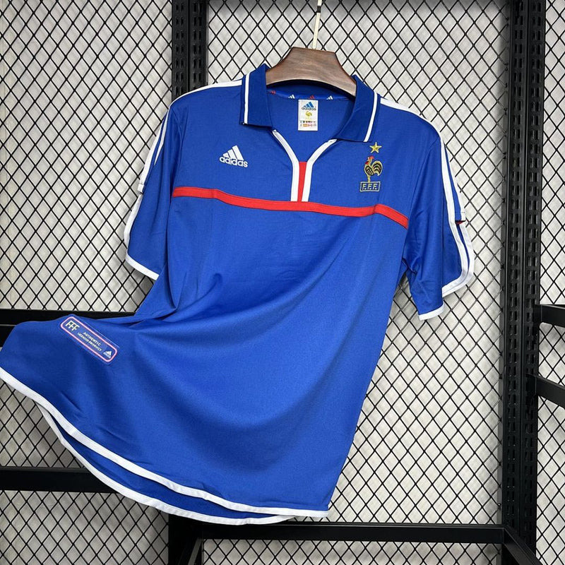 Camisa França 2000 Azul – Versão Retrô