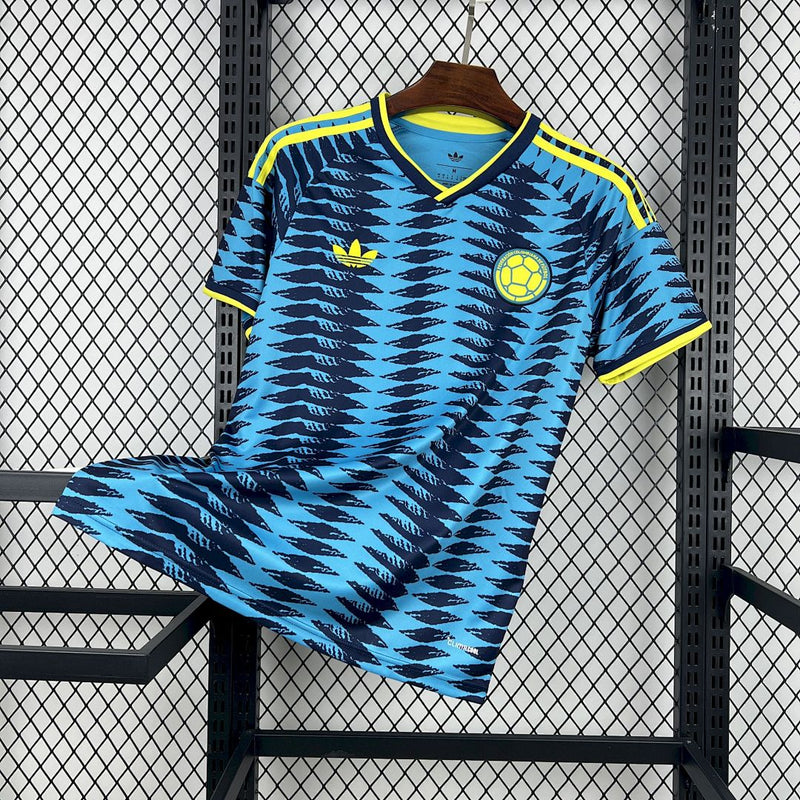 Camisa Colômbia Copa do Mundo 2026 Azul – Versão Torcedor