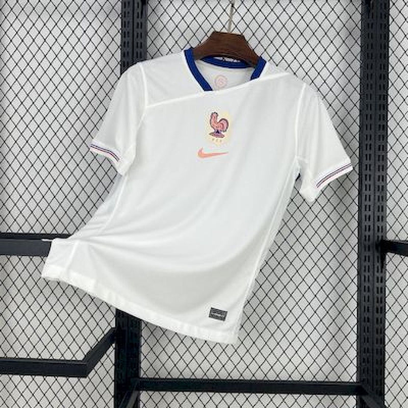 Camisa França 2025/26 Away Branca – Versão Torcedor