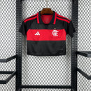 Camisa Cropped Flamengo 2026/27 Preto e Vermelho – Versão Feminina