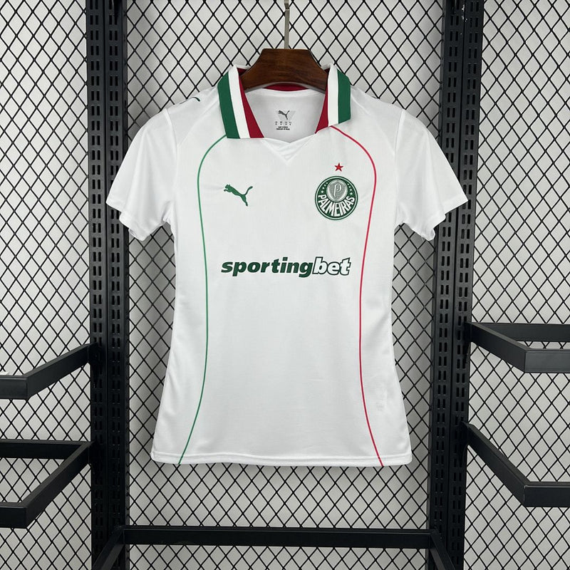Camisa Palmeiras 2026/27 Branca – Versão Torcedora Feminina