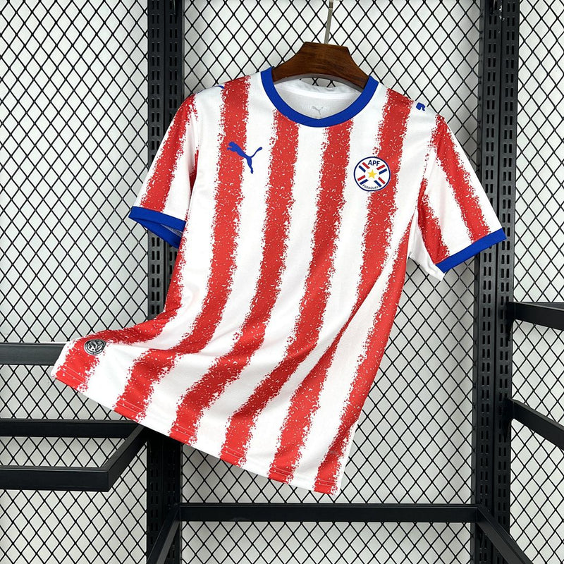 Camisa Paraguai Copa do Mundo 2026 – Versão Torcedor