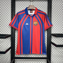Camisa Barcelona 1998 Home Vermelha e Azul – Versão Retrô