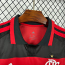 Camisa Cropped Flamengo 2026/27 Preto e Vermelho – Versão Feminina