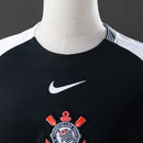 Camisa Corinthians 25/26 Preto e Branco – Versão Torcedor