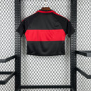 Camisa Cropped Flamengo 2026/27 Preto e Vermelho – Versão Feminina