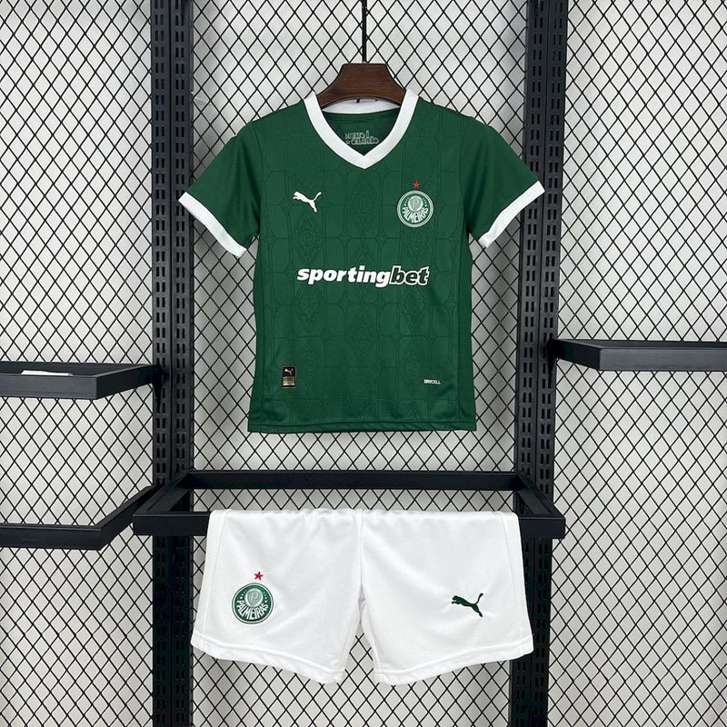 Conjunto Infantil Palmeiras 2025/26 – Home