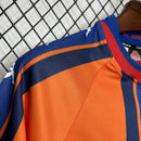 Camisa Barcelona 1997- Laranja e Azul – Versão Retrô