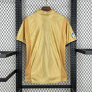 Camisa Barcelona 2001/02  Amarela e Azul – Versão Retrô