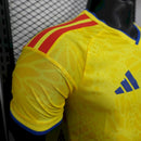 Camisa Colômbia Copa do Mundo 2026 Amarela – Versão Jogador
