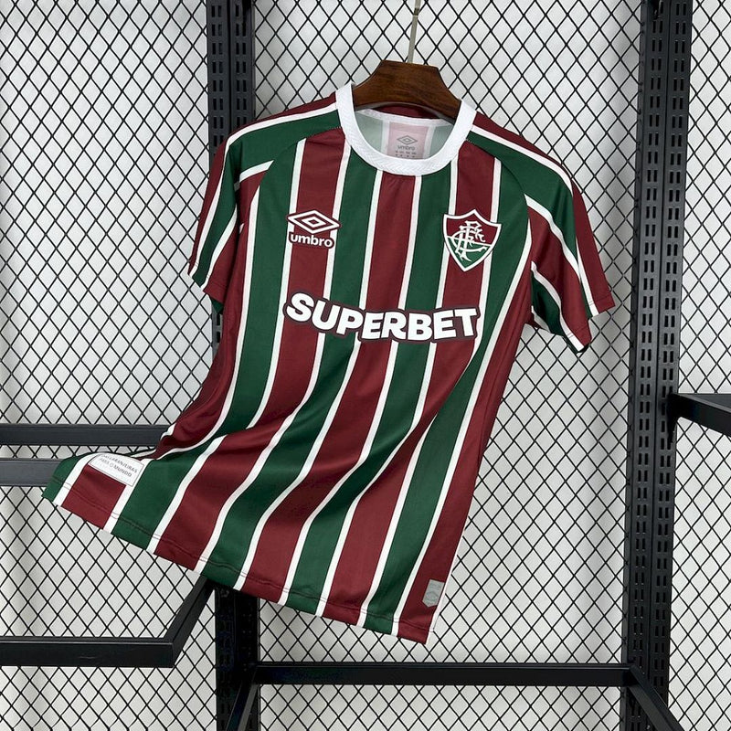 Camisa Fluminense 2025/26 Vermelha e Verde – Versão Torcedor