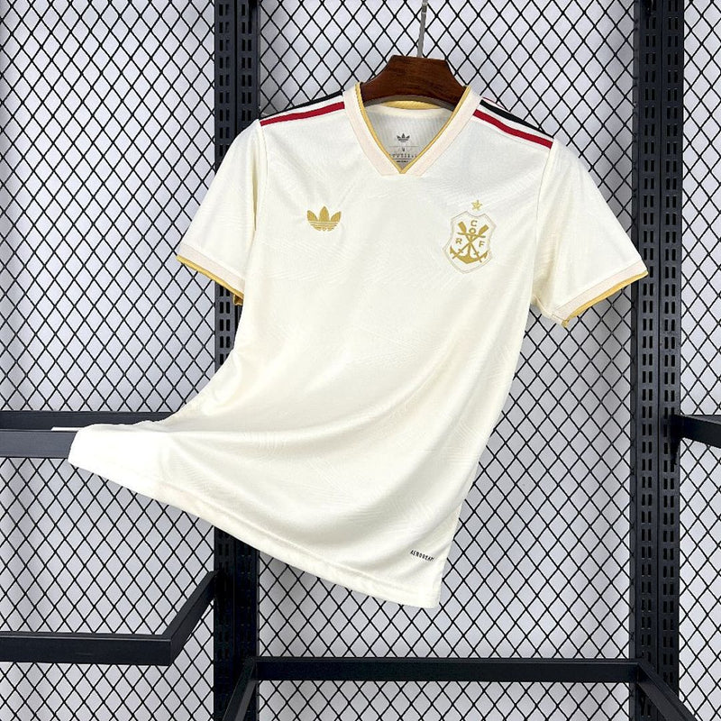 Camisa Flamengo 25/26 Branca – Versão Torcedor