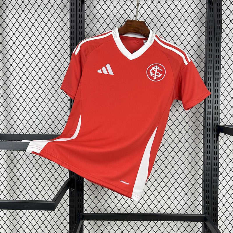 Camisa Internacional 2025/26 Vermelha – Versão Torcedor