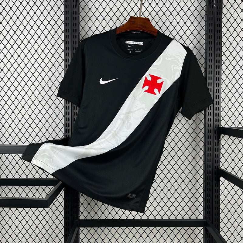 Camisa Vasco da Gama 2025/26 Preto e Branco – Versão Torcedor