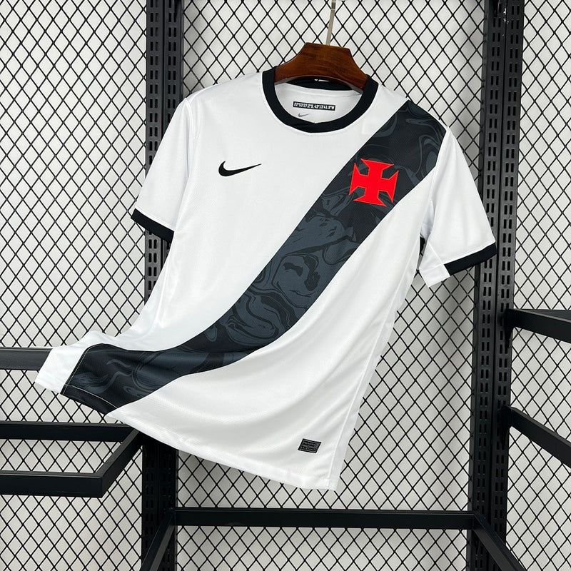 Camisa Vasco da Gama 2025/26 Branco e Preto – Versão Torcedor