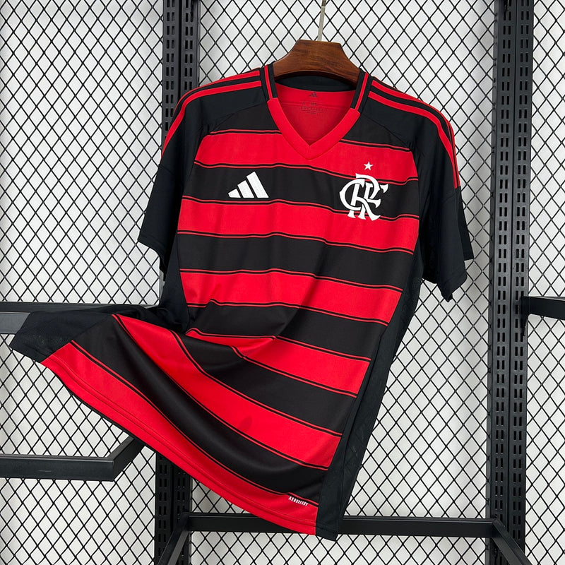 Camisa Flamengo 25/26 Vermelho e Preto – Versão Torcedor