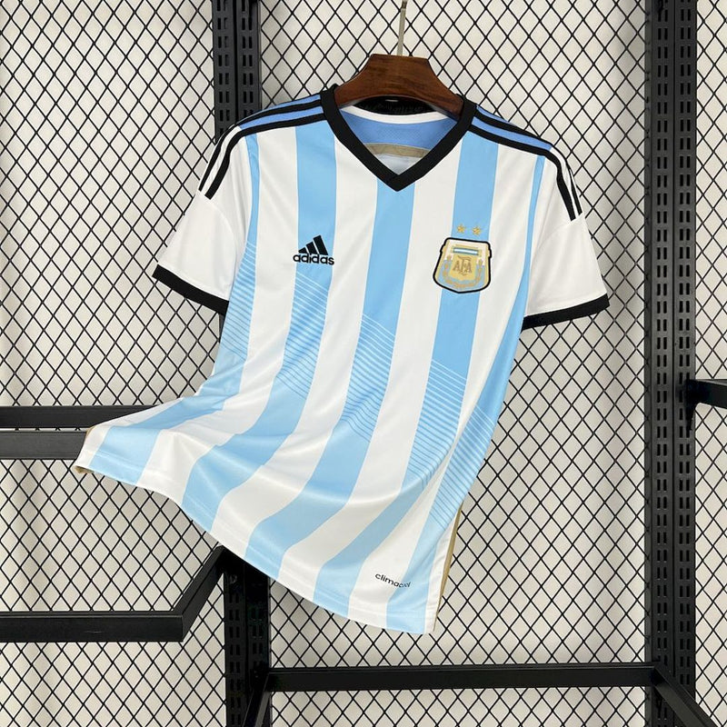 Camisa Argentina 2014/15 Azul e Branca – Versão Torcedor