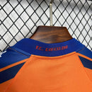 Camisa Barcelona 1997- Laranja e Azul – Versão Retrô