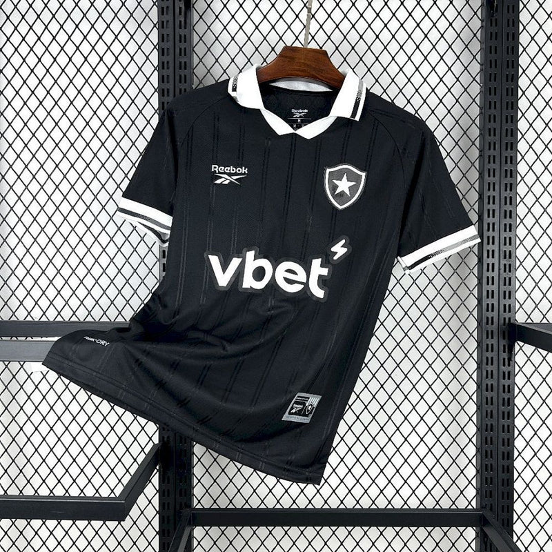 Camisa Botafogo 2025/26 Preta – Versão Torcedor