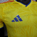 Camisa Colômbia Copa do Mundo 2026 Amarela – Versão Jogador