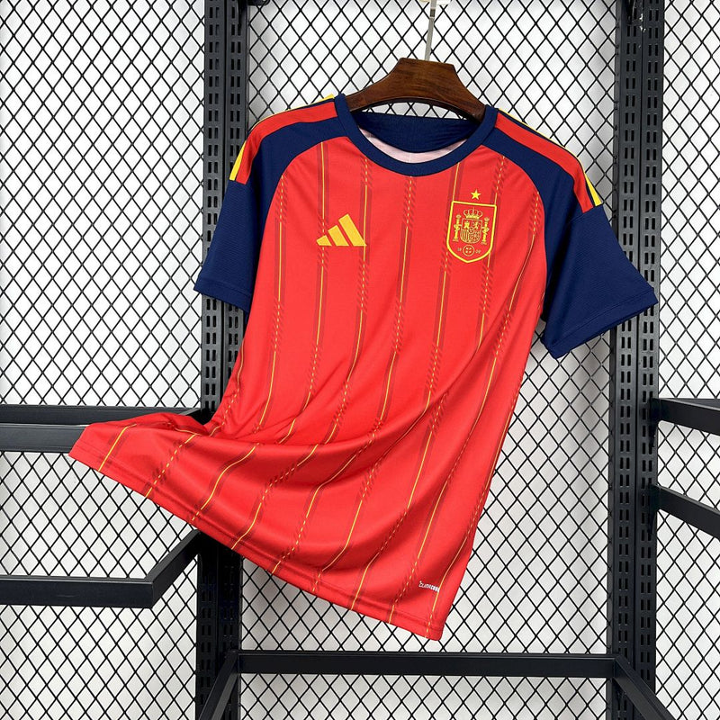 Camisa Seleção da Espanha 26/27 Vermelha – Versão Torcedor