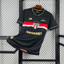 Camisa São Paulo 2025/26 Third Preta – Versão Torcedor