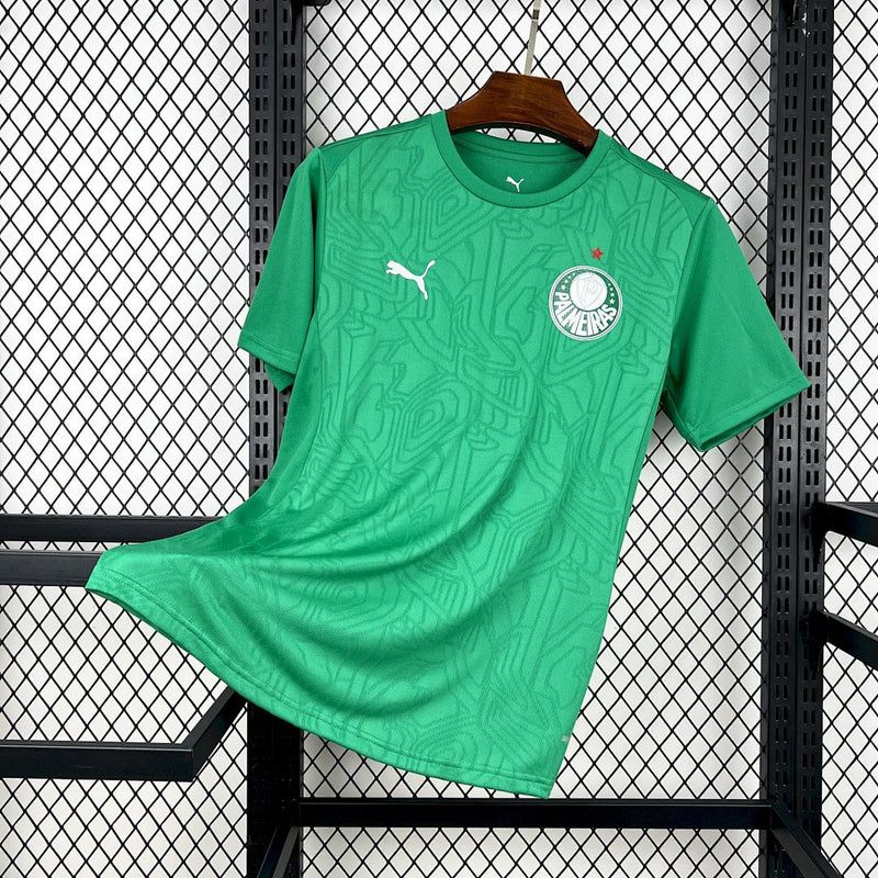 Camisa Palmeiras 2025/26 Treino Verde – Versão Torcedor