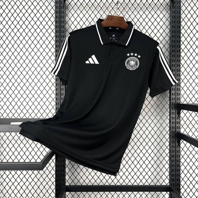 Camisa Polo Alemanha 2026 Preta – Versão Torcedor
