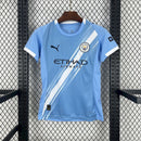 Camisa Manchester City 2025/26 Home Azul Feminina – Versão Torcedora