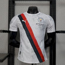 Camisa Manchester City 2025/26 Away Branca – Versão Jogador