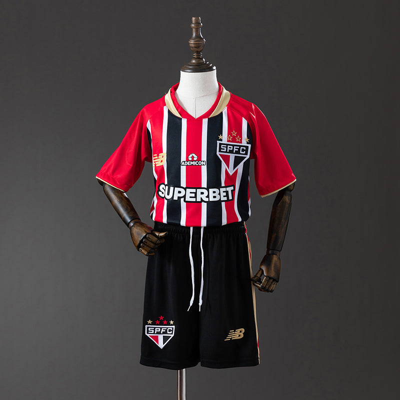 Conjunto Infantil São Paulo 2025/26 – Versão Torcedor