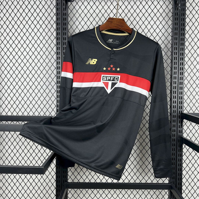 Camisa São Paulo 2025/26 Third Manga Longa – Versão Torcedor