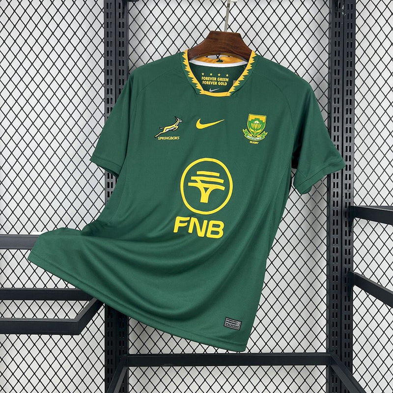 Camisa África do Sul Springbok 2026  Versão Torcedor