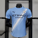 Camisa Manchester City 2025/26 Home Azul – Versão Jogador