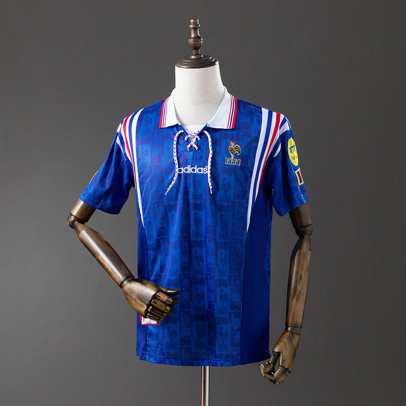 Camisa França 1996 Azul – Versão Retrô