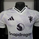 Camisa Manchester United 2025/26 Away Branca – Versão Jogador