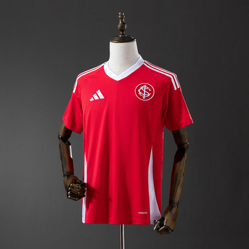 Camisa Internacional 2025/26 Vermelha – Versão Torcedor