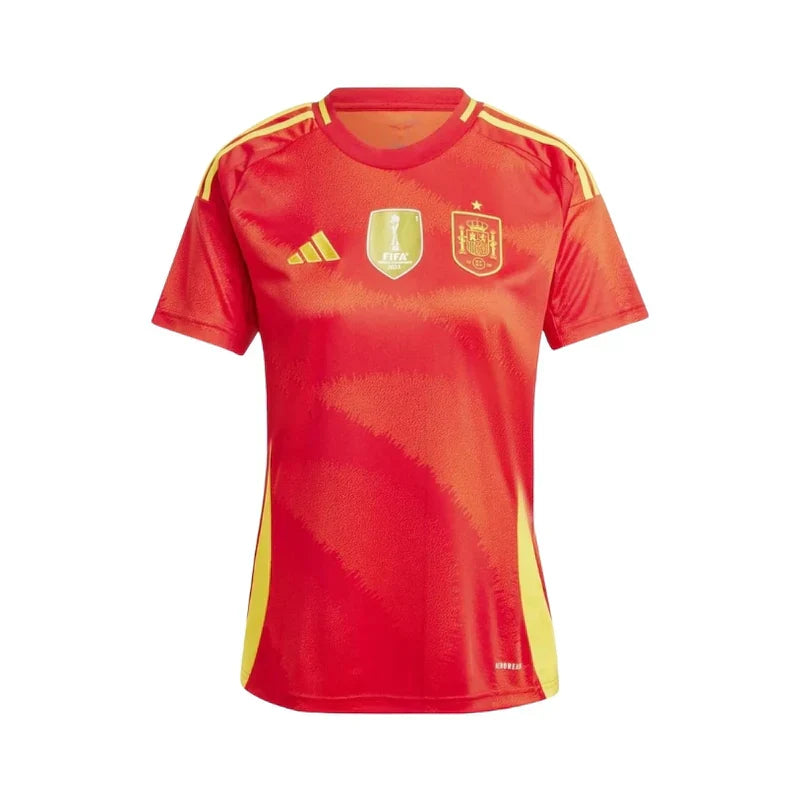 Camisa Feminina Espanha 25/26 Vermelha – Versão Torcedora