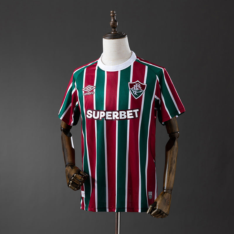 Camisa Fluminense 2025/26 Vermelha e Verde – Versão Torcedor