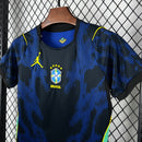 Conjunto Infantil Brasil 2026/27 Azul – Versão Torcedor
