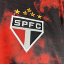Camisa São Paulo 2024/25 Third Vermelha e Preta – Versão Torcedor