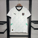 Camisa Áustria Euro 2024/25 Branca – Versão Torcedor