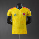 Camisa Colômbia Copa do Mundo 2026 Amarela – Versão Jogador