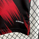 Camisa Flamengo 2025/26 Pré-Jogo Preta e Vermelha – Versão Torcedor