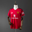 Camisa Manchester United 2025/26 Home Vermelha – Versão Torcedor