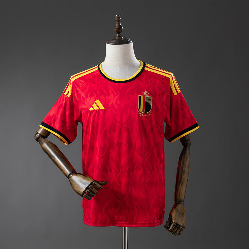 Camisa Bélgica Copa do Mundo 2026 Vermelha – Versão Torcedor