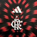 Camisa Flamengo 2025/26 Pré-Jogo Preta e Vermelha – Versão Torcedor