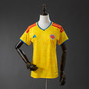 Camisa Colômbia Copa do Mundo 2026 – Versão Torcedora Feminina
