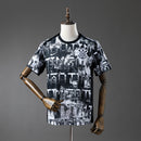 Camisa Corinthians 2025/26 Pré-Jogo Preto e Branco – Versão Torcedor